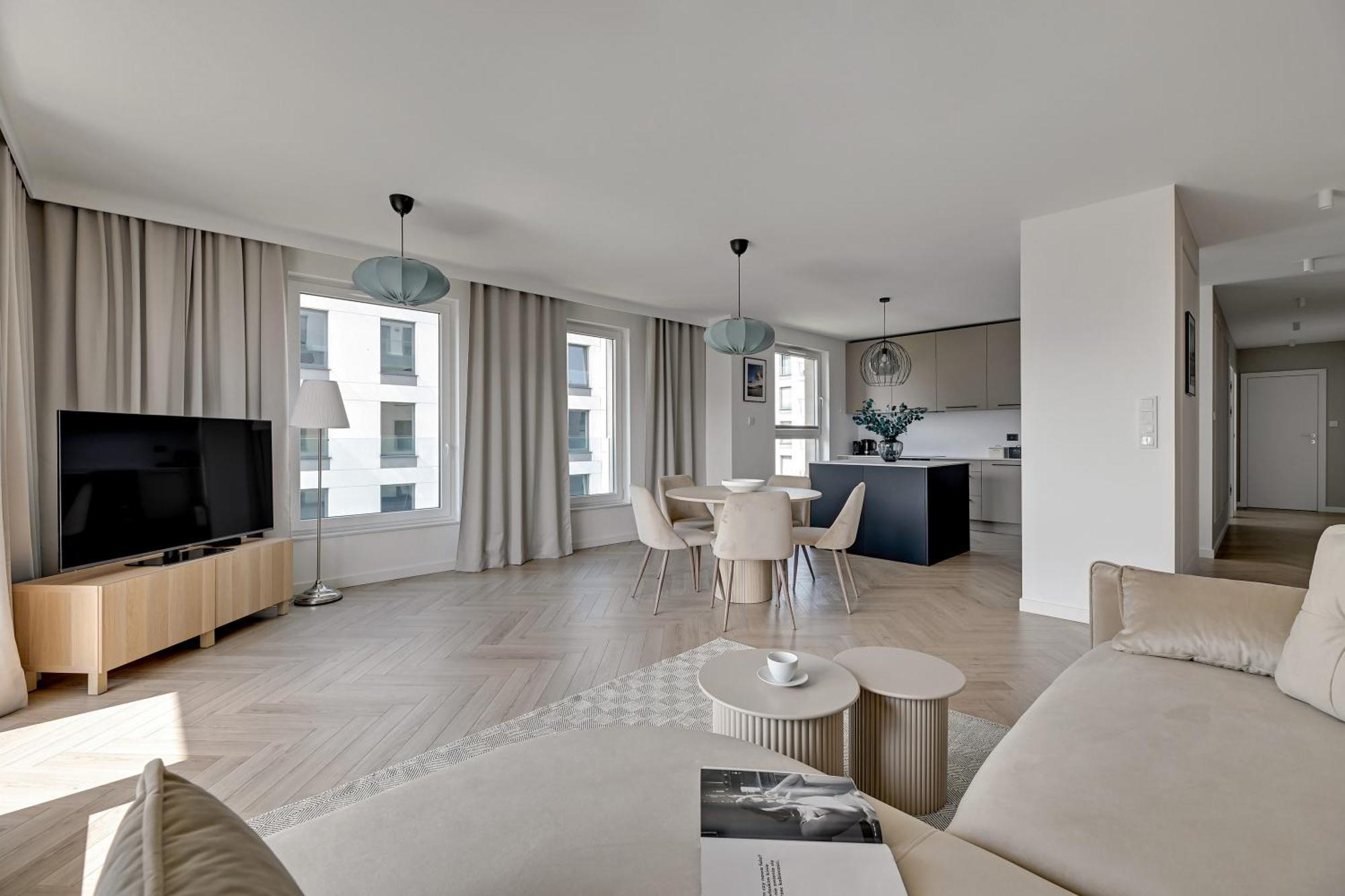 Przystan Letnica Seaside By Downtown Apartments Gdańsk Buitenkant foto